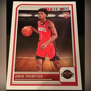 Amen Thompson (Rookie) 2023 NBA Hoops Panini Card